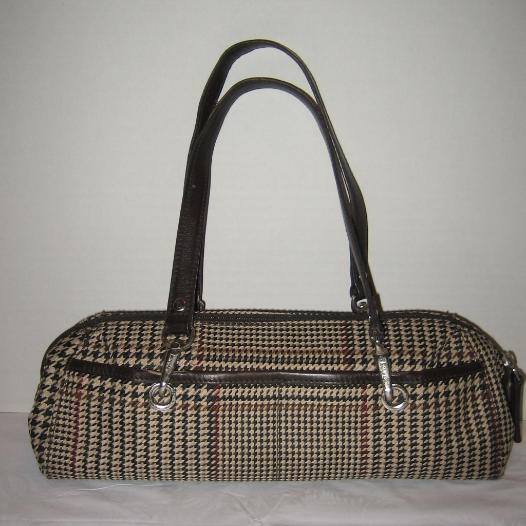 Lauren Ralph Lauren Houndstooth Shoulder Bag